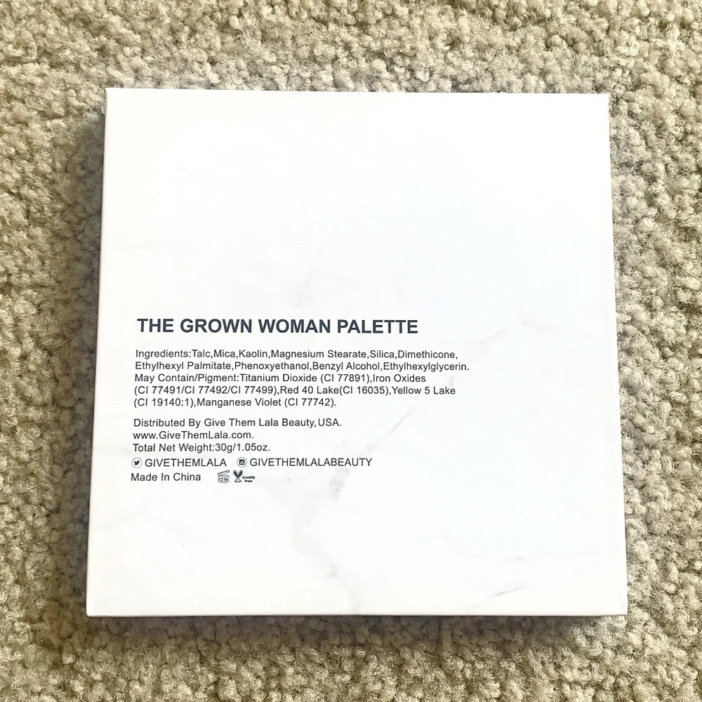 Give Them LALA Beauty The Grown Woman Palette NEW